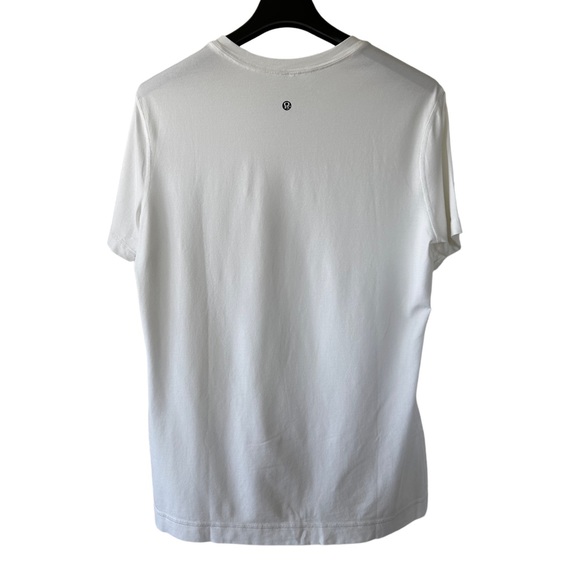 LULULEMON White t-shirt V Neck - Picture 2 of 2